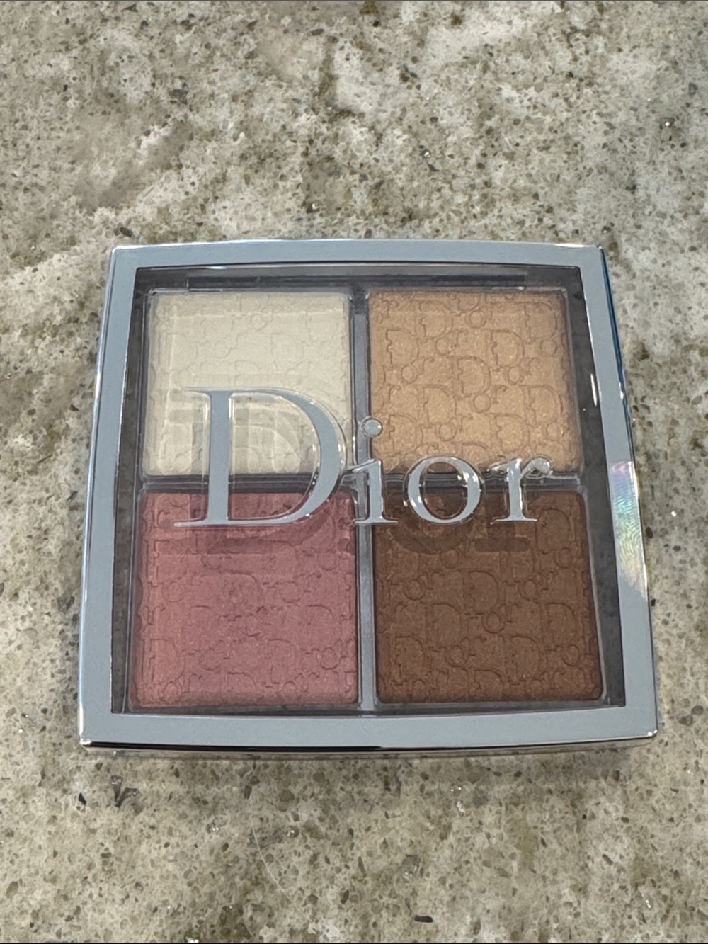Dior Backstage Face 4-Color Powder Blush Highlighter Palette — UNBOXED